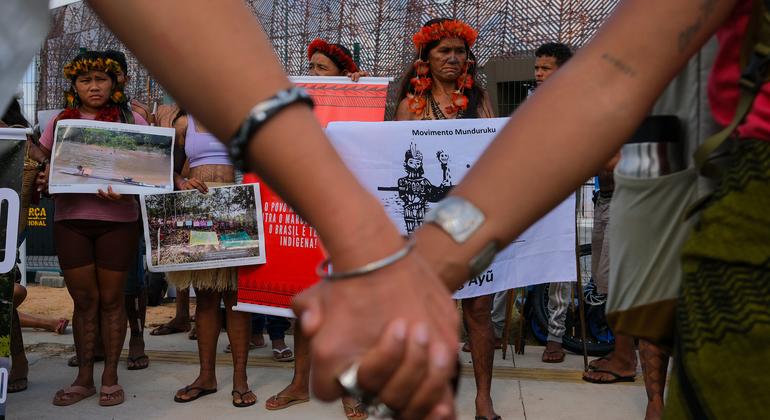 Indigenous protesters block COP30 entrance, demand action from Brazilian Government