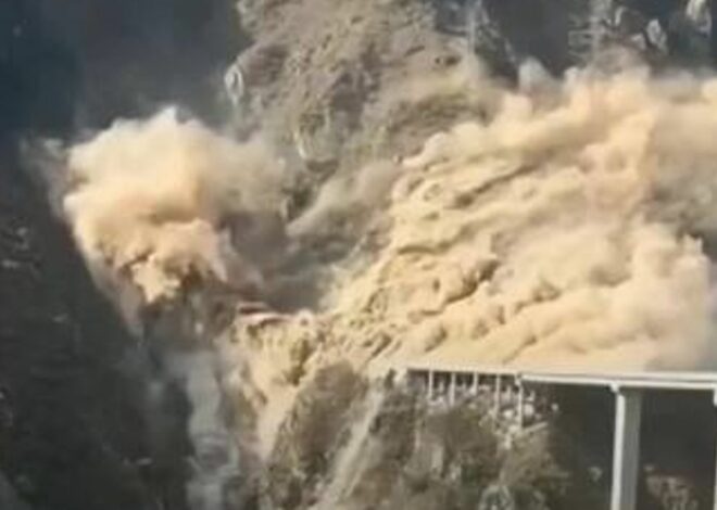 Newly opened 758-metre bridge in China collapses | World News