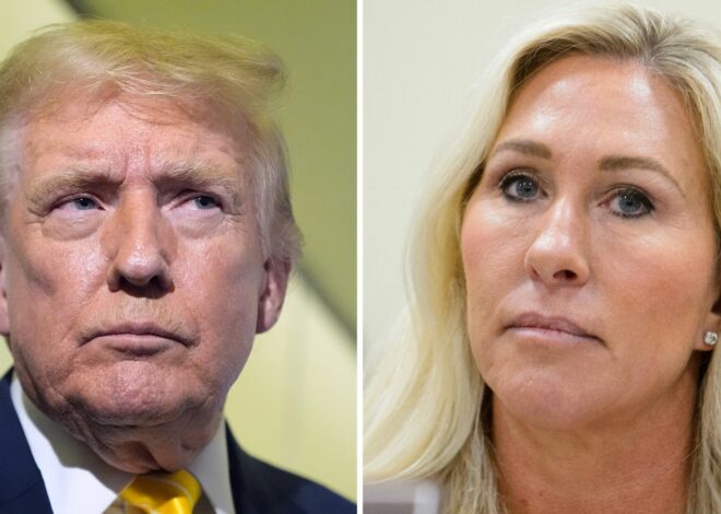 Donald Trump withdraws support for Marjorie Taylor Greene after she calls for Epstein files to be released | US News