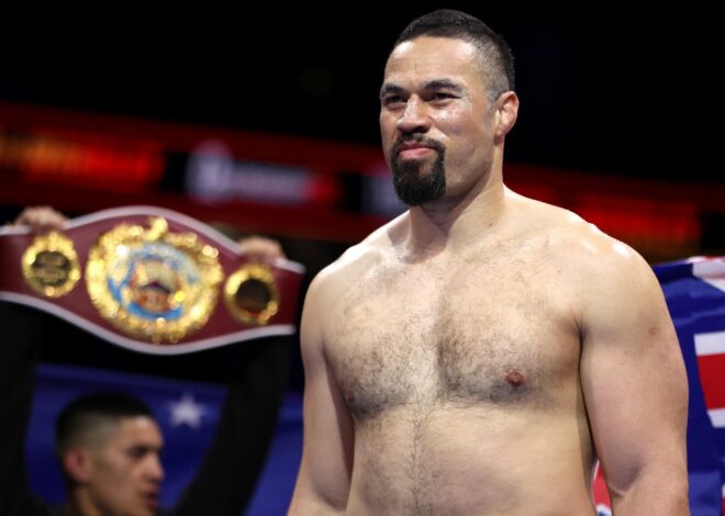 Former heavyweight world champion Joseph Parker tests positive for cocaine | World News