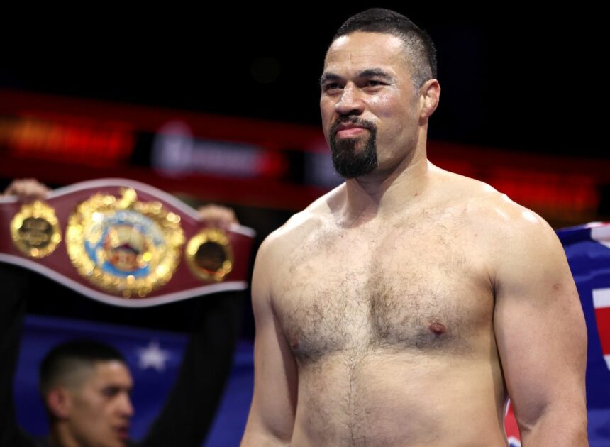 Former heavyweight world champion Joseph Parker tests positive for cocaine | World News